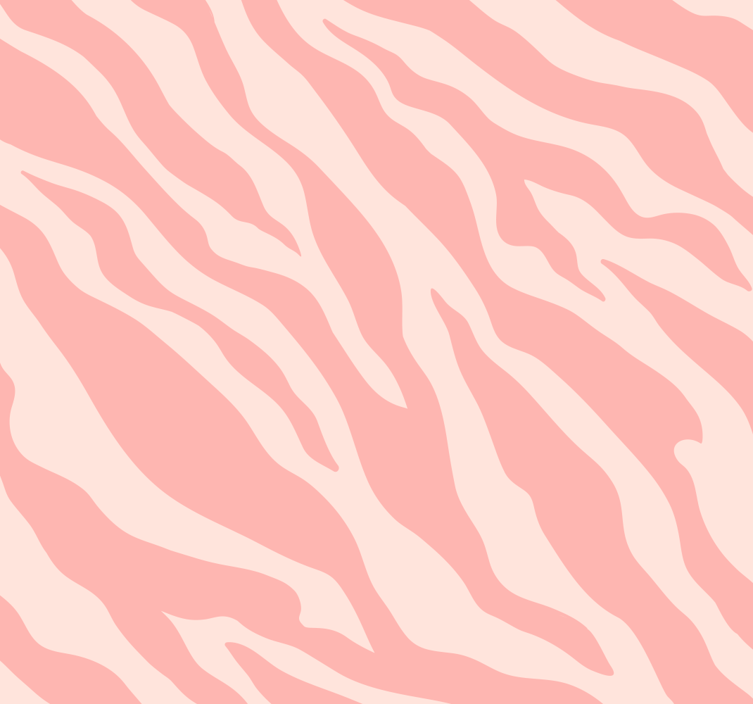 Tapis vinyle animal imprimé zèbre rose - TenStickers