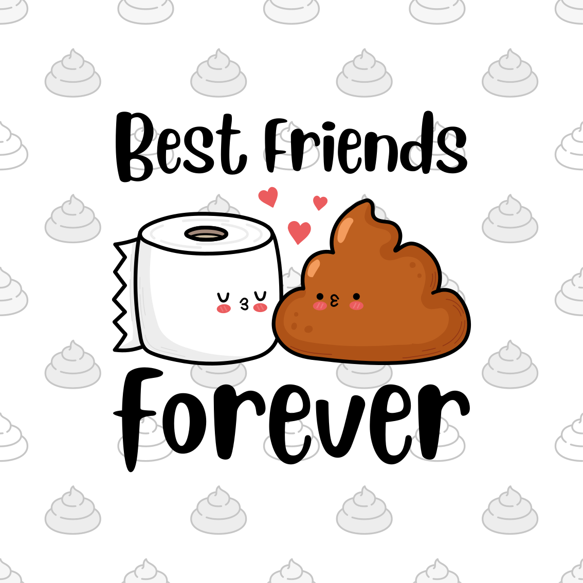 Tapis vinyle citation design amusant toilettes - TenStickers
