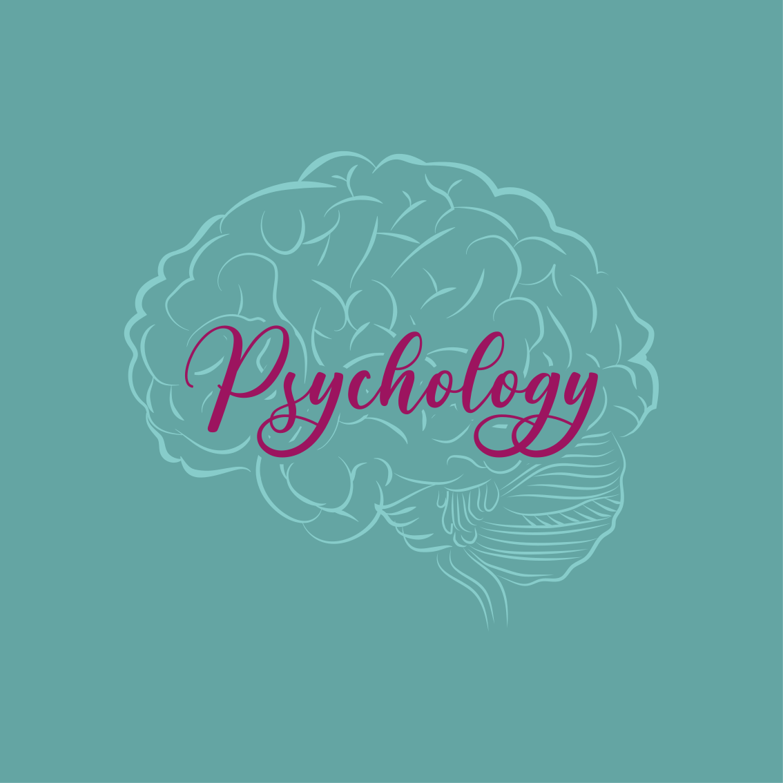 Tapis vinyle citation cerveau psychologie - TenStickers