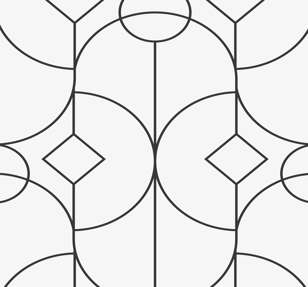 Tapis vinyle blanc motif élégant classique - TenStickers
