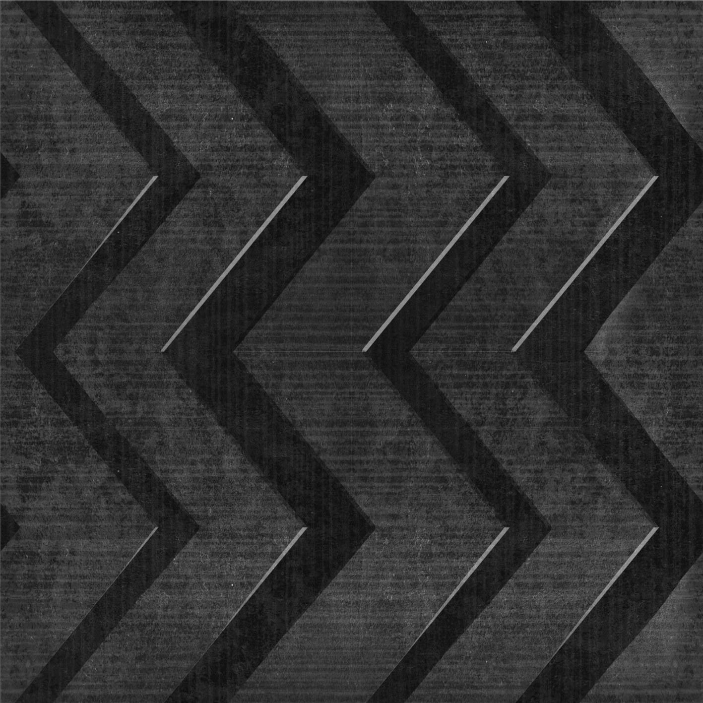 Tapis vinyle noir à rayures en acier noir - TenStickers