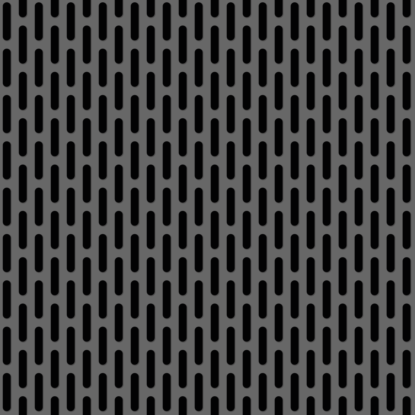 Tapis vinyle noir grille en métal noir - TenStickers