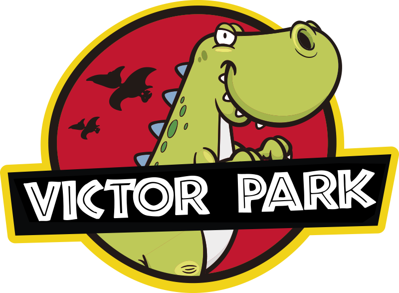 Tapis vinyle personnalisé jurassic park kids - TenStickers