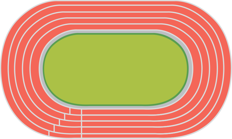 Tapis vinyle pour jeunes athlétisme adolescent - TenStickers