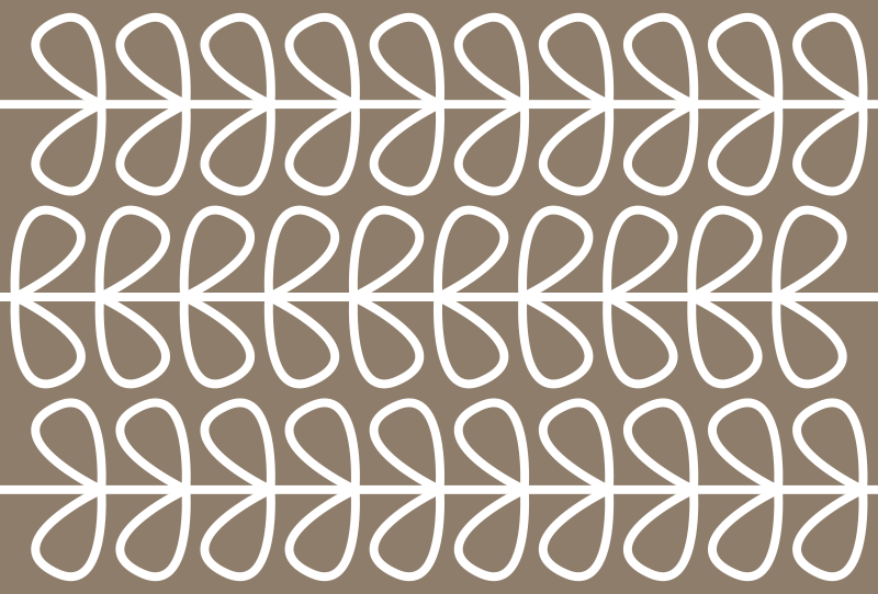 Tapis vinyle géométrique motif de boucle géométrique - TenStickers