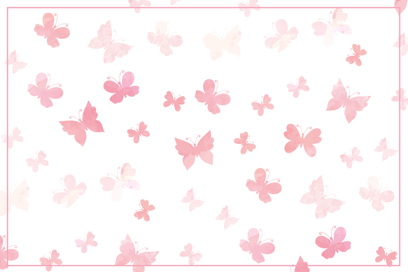 Tapis vinyle plantes dispersion des papillons - TenStickers