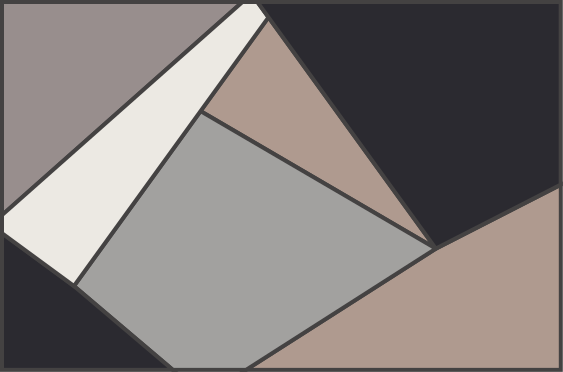 Tapis vinyle géométrique vinyle de formes géométriques - TenStickers