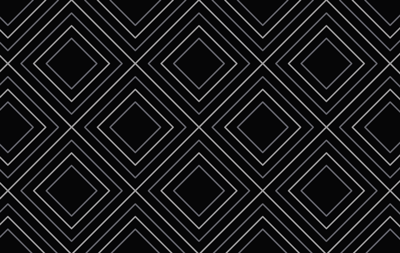 Tapis vinyle géométrique géométrique monochromatique - TenStickers