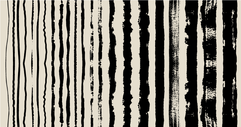 Tapis vinyle cuisine abstrait monochrome - TenStickers