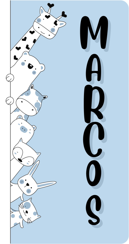 Tapis vinyle personnalisé créatures personnalisées - TenStickers