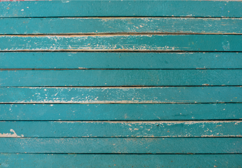 Tapis vinyle imitation parquet planche en détresse - TenStickers