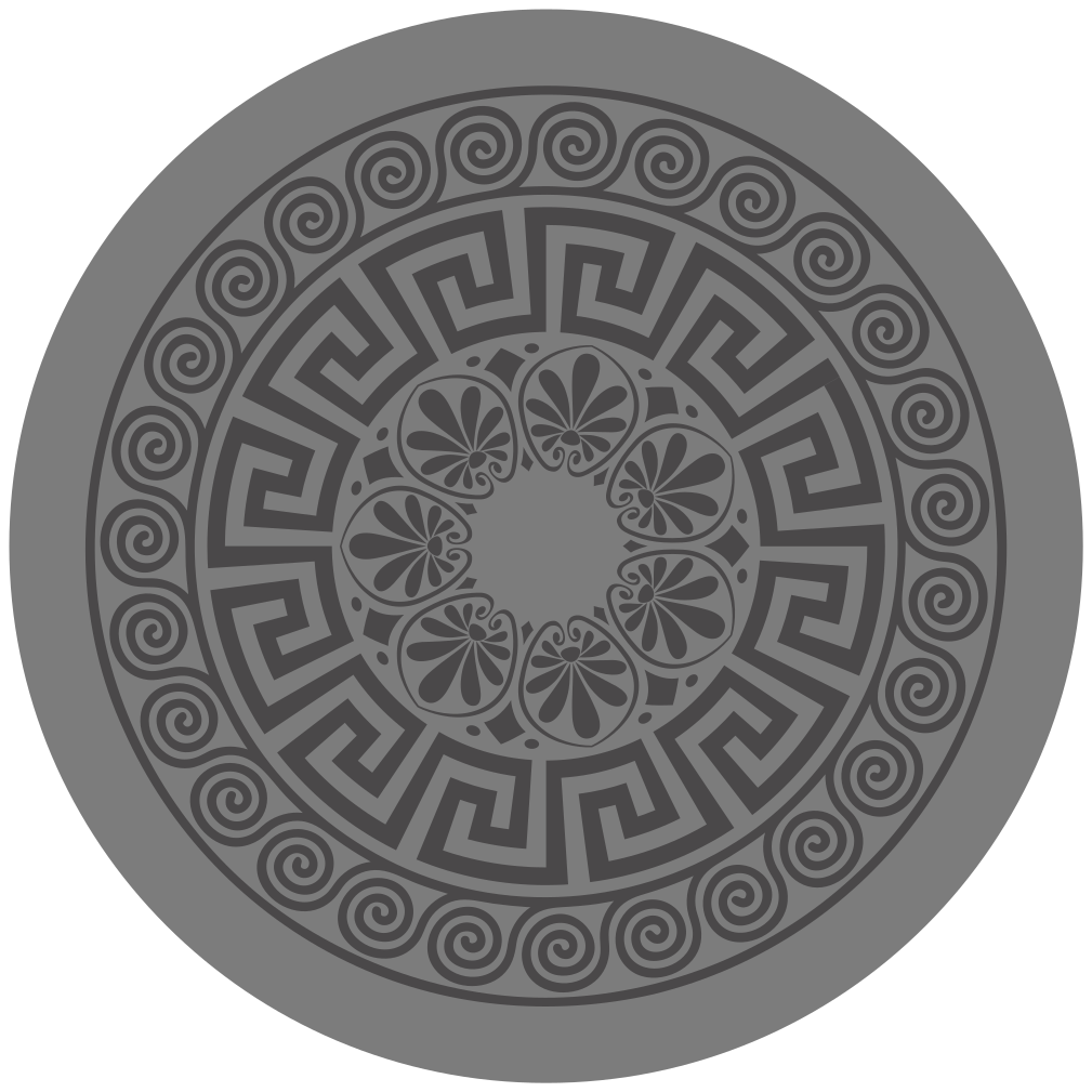 Tapis vinyle mandala motif inspiré du mandala - TenStickers
