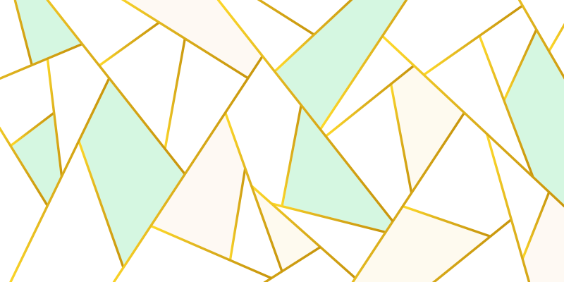 Tapis vinyle géométrique mosaïque pastel angulaire - TenStickers