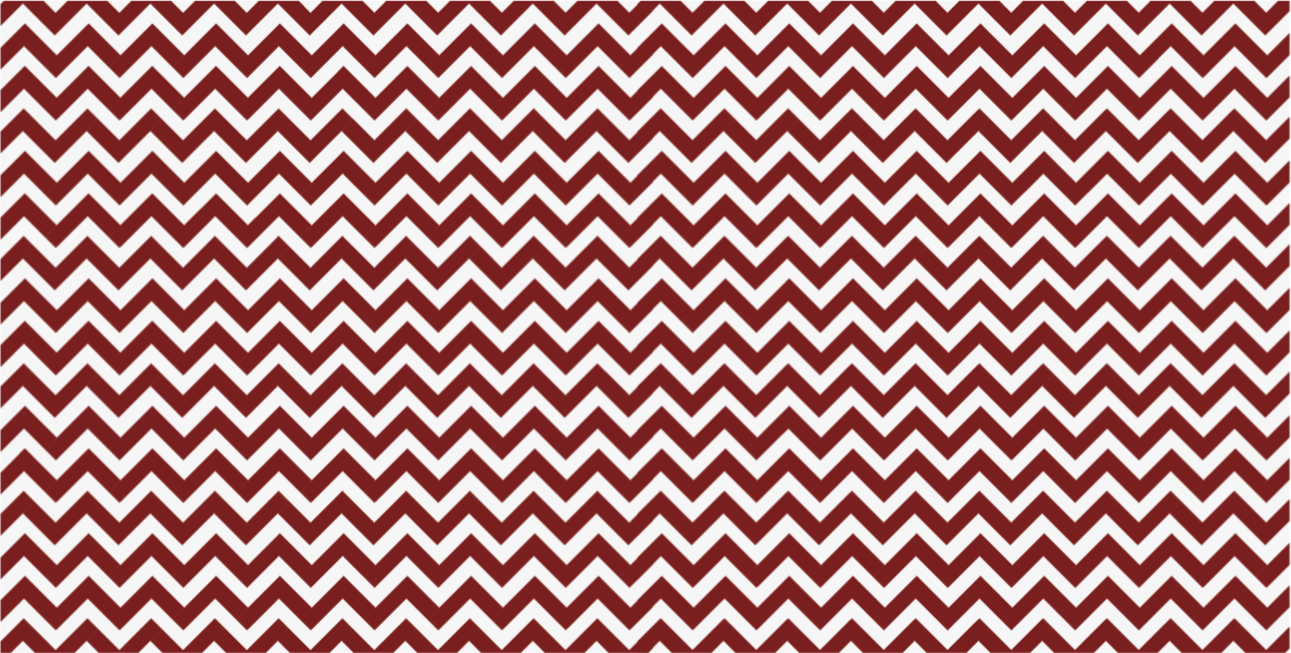Tapis vinyle géométrique style chevron rouge - TenStickers