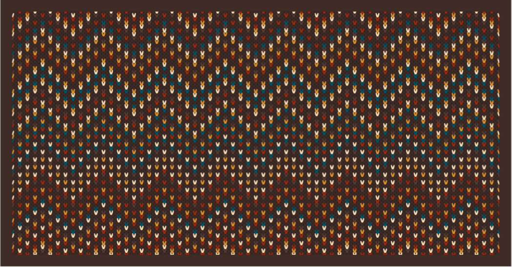 Tapis vinyle imitation parquet surface texturée de galets - TenStickers