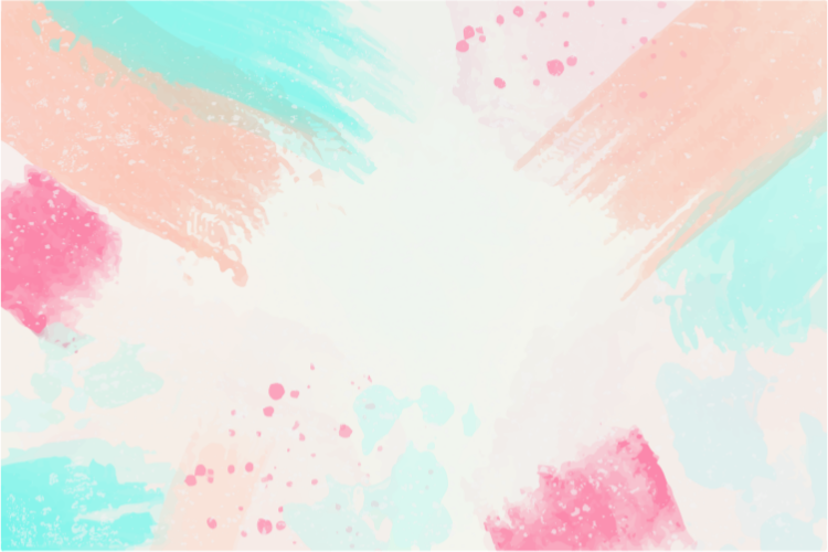 Tapis vinyle minimaliste éclaboussure de couleur abstraite - TenStickers