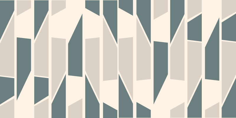 Tapis vinyle formes abstraites céramique - TenStickers