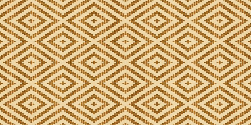 Tapis vinyle géométrique style texturé en diamant - TenStickers