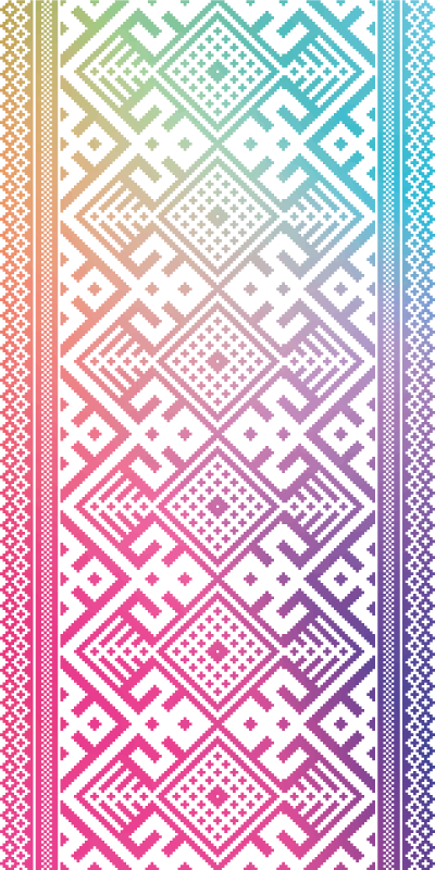 Tapis vinyle pour enfants récréation géométrique - TenStickers