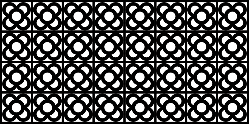 Tapis vinyle motif Pavé de barcelone - TenStickers