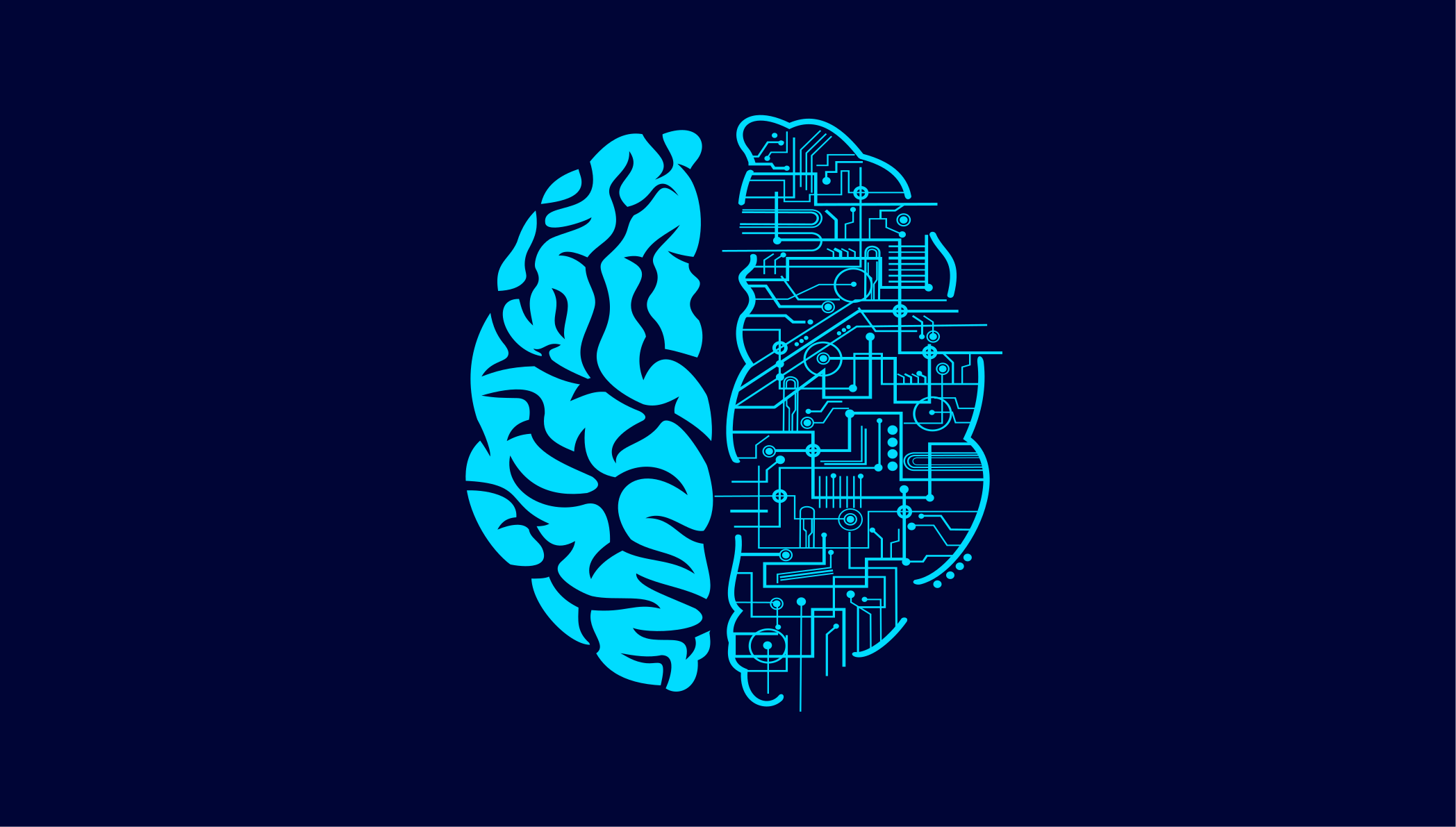 Tapis vinyle design moderne contraste cérébral - TenStickers