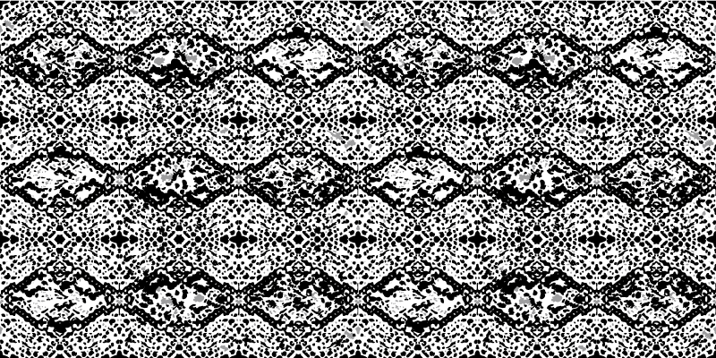 Tapis vinyle motif animal monochrome fissuré - TenStickers