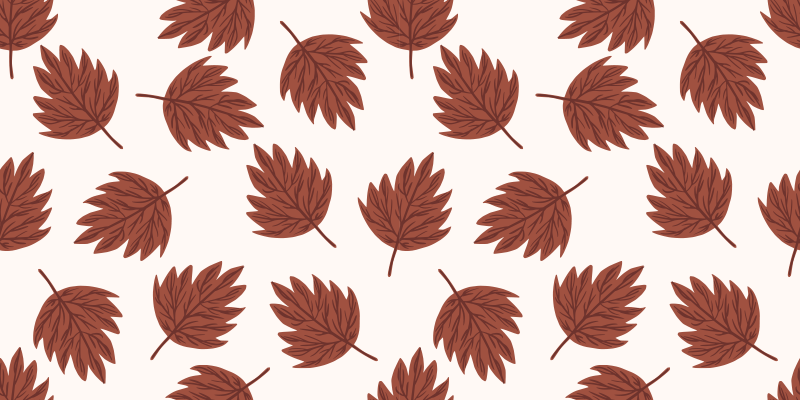 tapis vinyle cuisine Feuilles d'automne - TenStickers