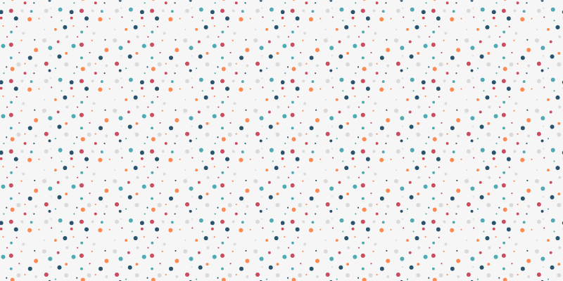 Tapis vinyle pour enfants amusant à pois - TenStickers