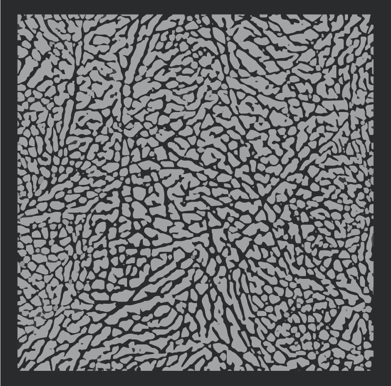 tapis vinyle salon Impression d'éléphant - TenStickers