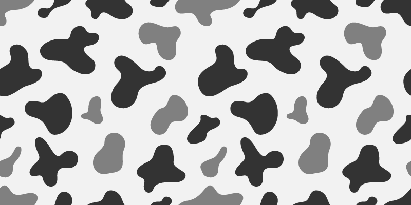 Tapis vinyle motif animal inspiration de vache - TenStickers