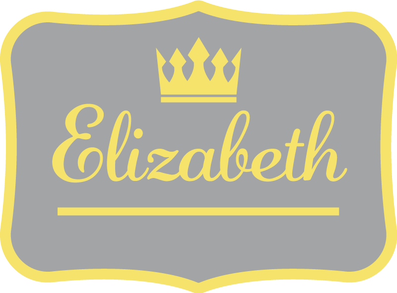 Tapis vinyle entrée couronne royale personnalisée - TenStickers