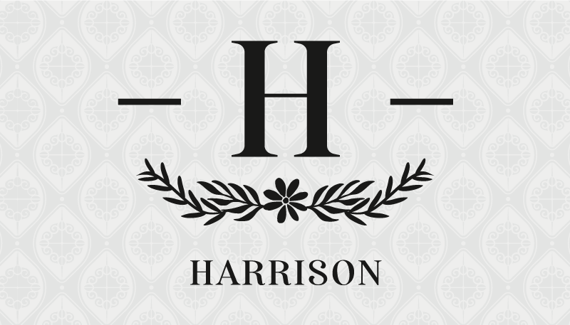 Tapis vinyle avec nom initial cool personnalisé - TenStickers