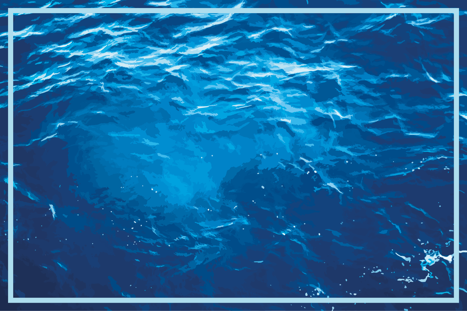 tapis vinyle chambre Océan profond sous l'eau - TenStickers