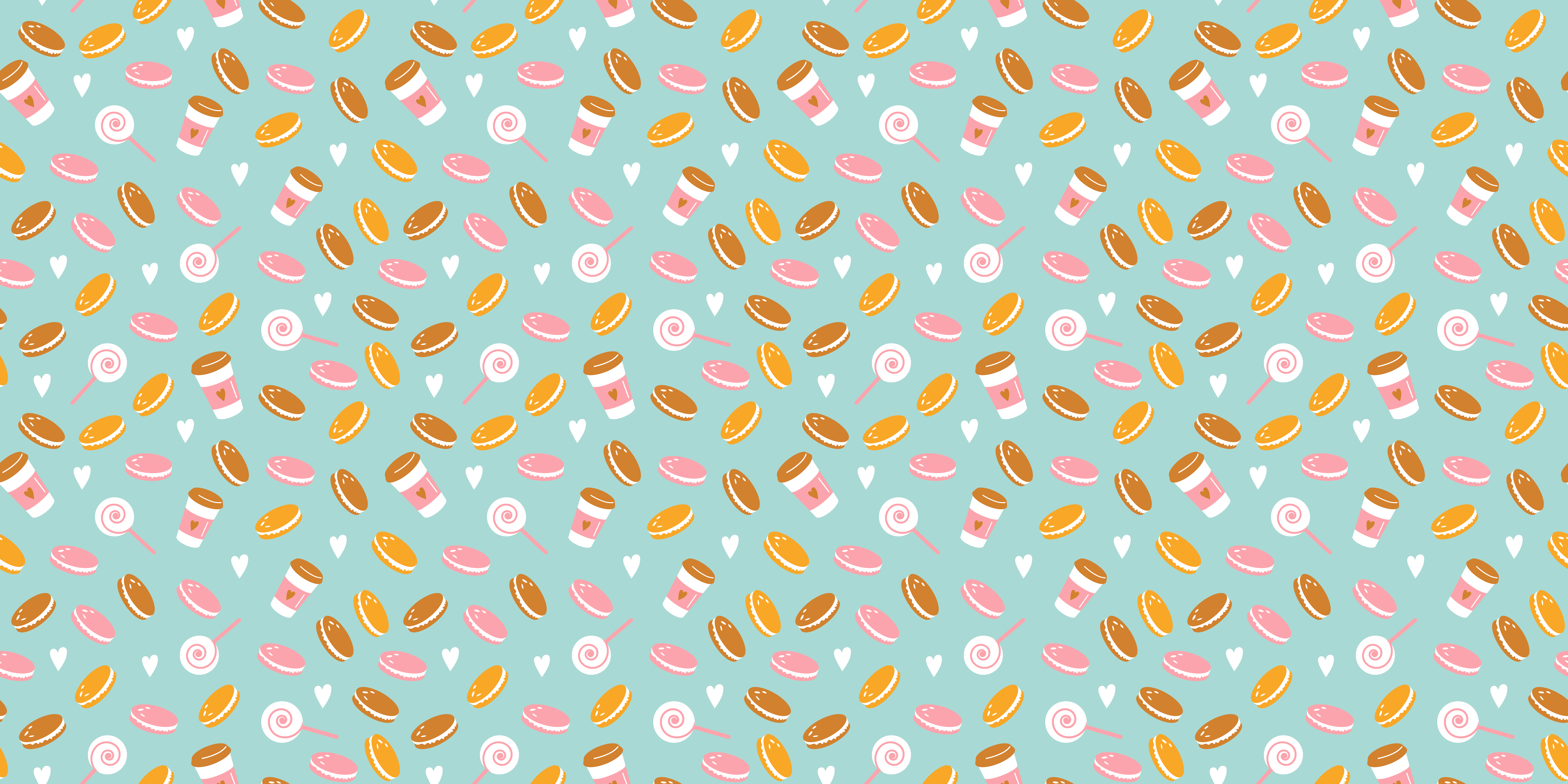 Tapis vinyle autres tapis collection de délices délicieux - TenStickers