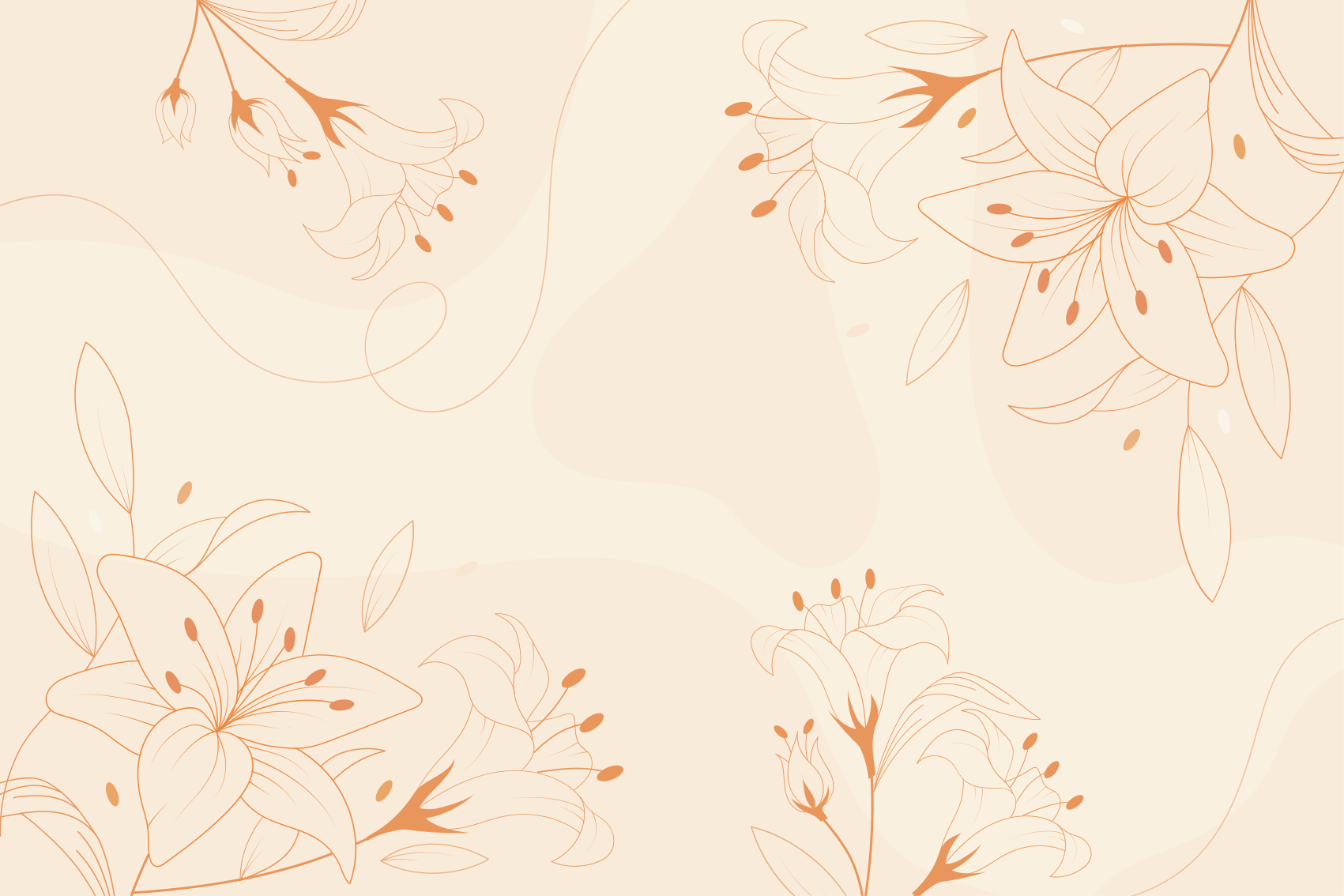 Tapis vinyle plantes composante botanique élégante - TenStickers