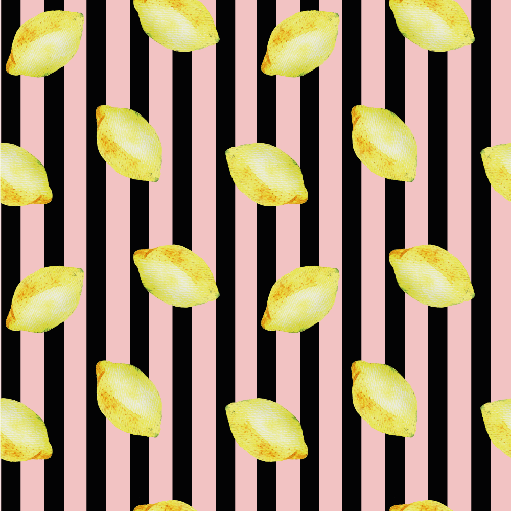 Tapis vinyle cuisine motif citron vif - TenStickers
