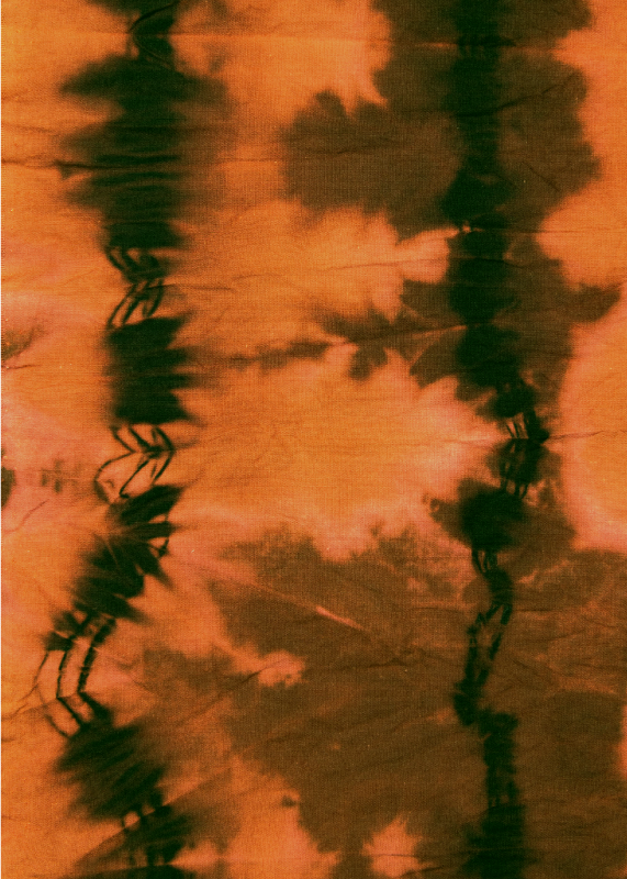 Tapis vinyle textures tie-dye coloré - TenStickers