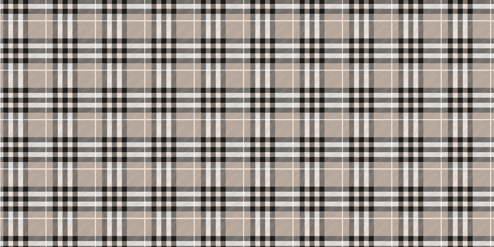Tapis vinyle cuisine vinylee tartan gris écossais traditionnel - TenStickers