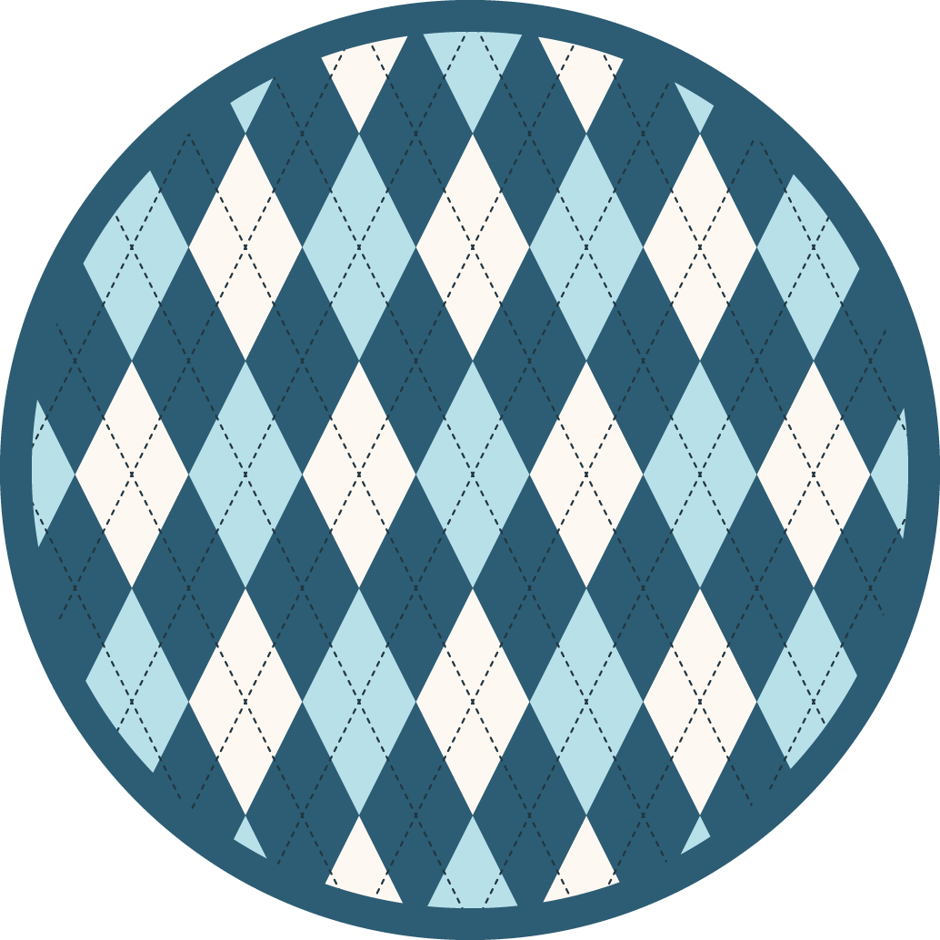 Tapis vinyle géométrique élégance du motif diamant - TenStickers