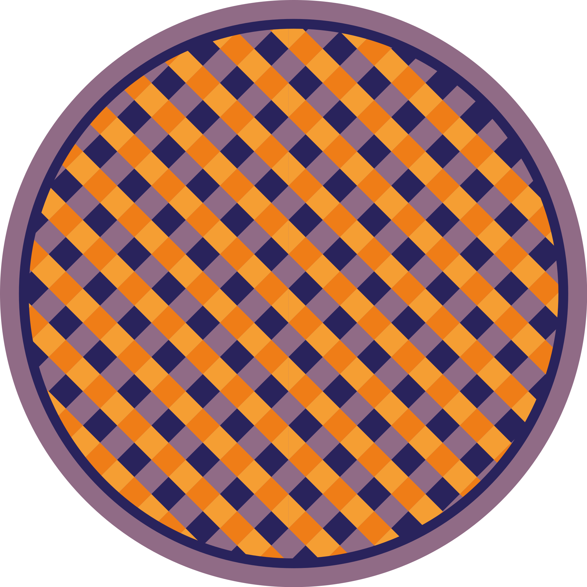 Tapis vinyle rayures motif à carreaux audacieux - TenStickers