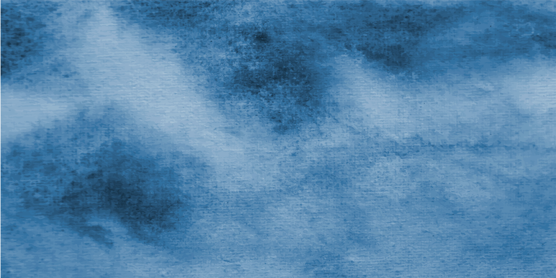 Tapis vinyle rectangulaire Aquarelle de texture bleue élégante - TenStickers