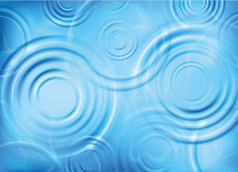 Tapis vinyle texture effet d'ondulation de l'eau - TenStickers