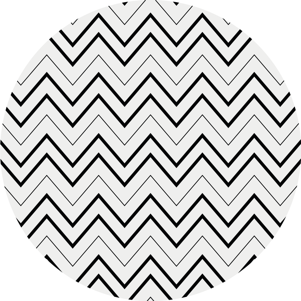 Tapis vinyle géométrique style chevrons - TenStickers