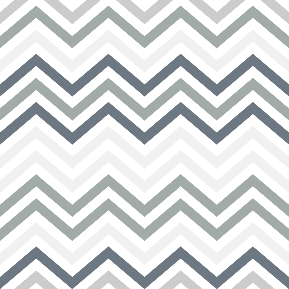 Tapis vinyle géométrique motif chevron chic - TenStickers