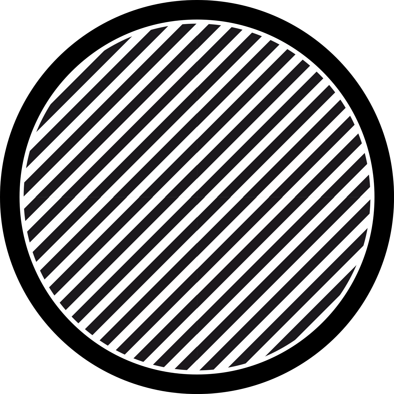 Tapis vinyle rayures couleurs unies - TenStickers