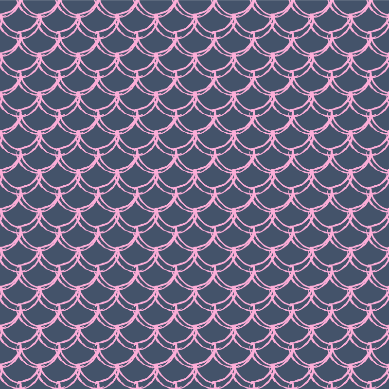 Tapis vinyle géométrique concept de vague - TenStickers