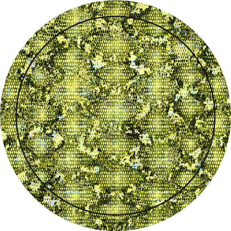 Tapis vinyle motif animal peau de reptile verte - TenStickers