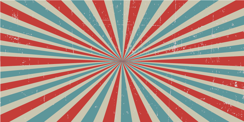 Tapis vinyle géométrique explosion d'étoiles radieuses - TenStickers