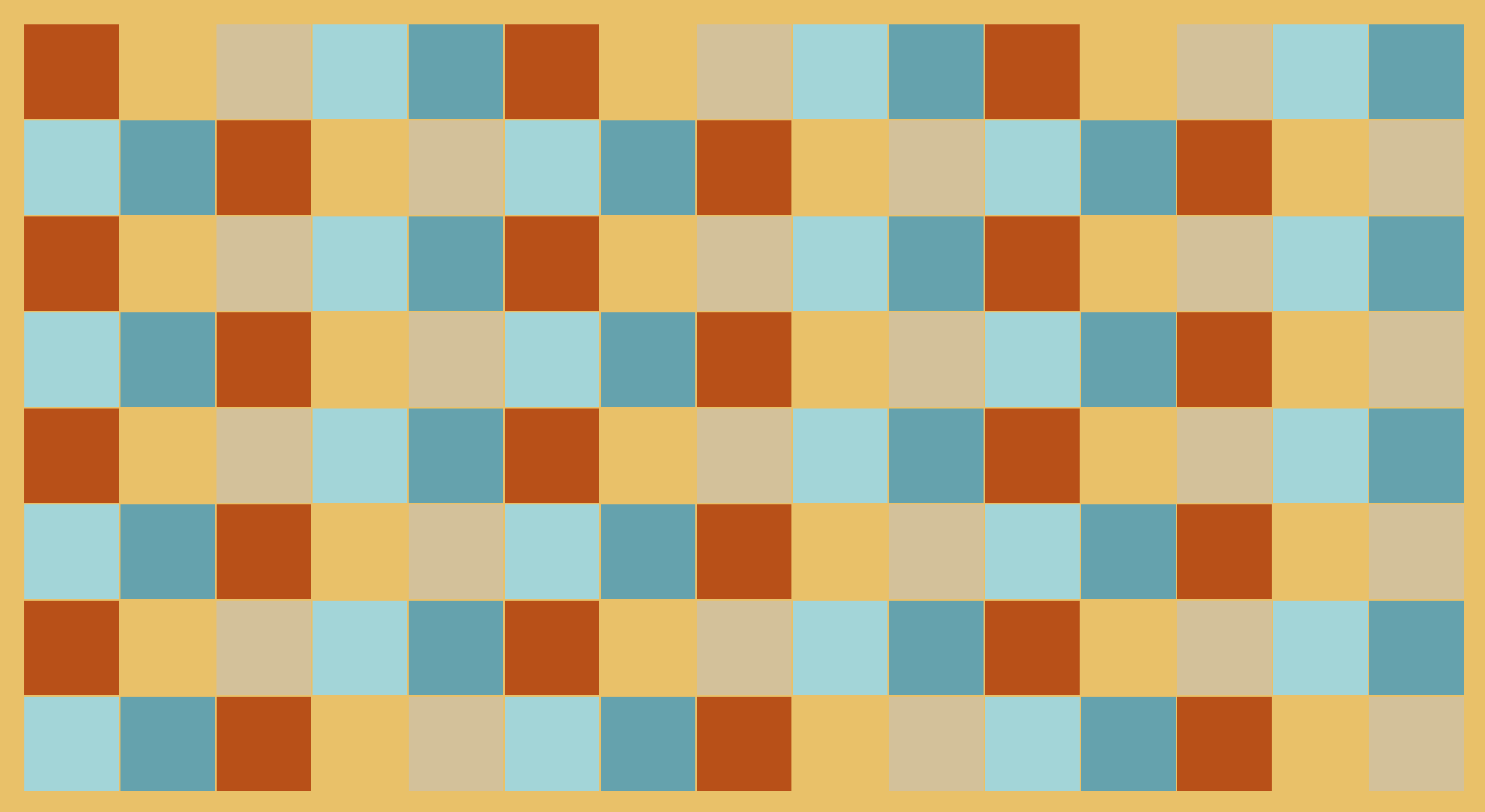 Tapis vinyle géométrique style damier - TenStickers