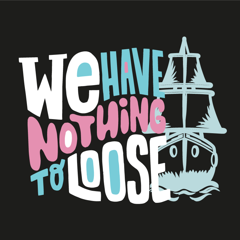 Tapis vinyle citation nous avons perdu - TenStickers